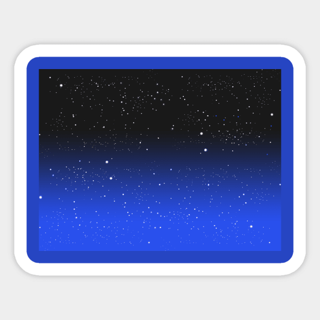 Starry night Sticker by MACK20